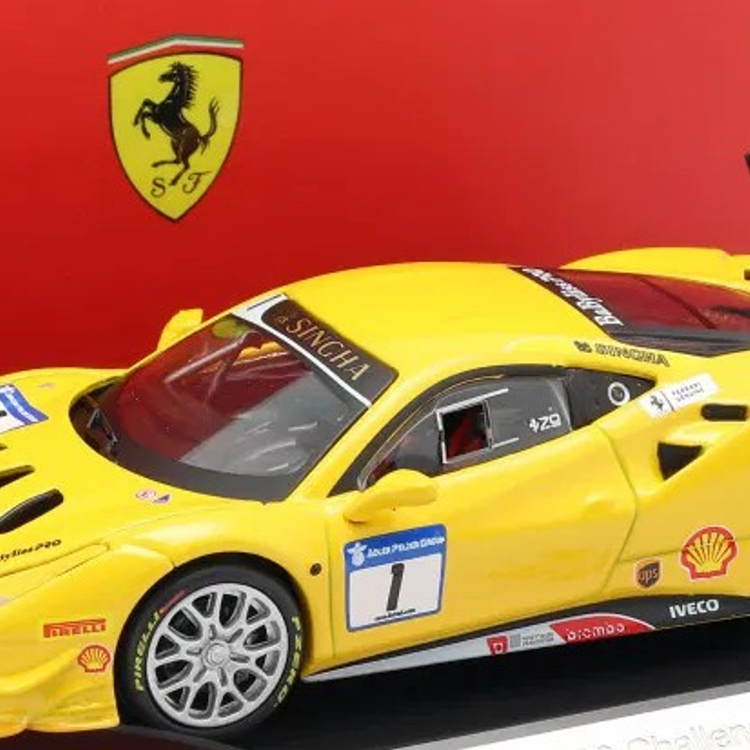 FERRARI 488 CHALLANGE Escala 1/43 BURAGO- 4