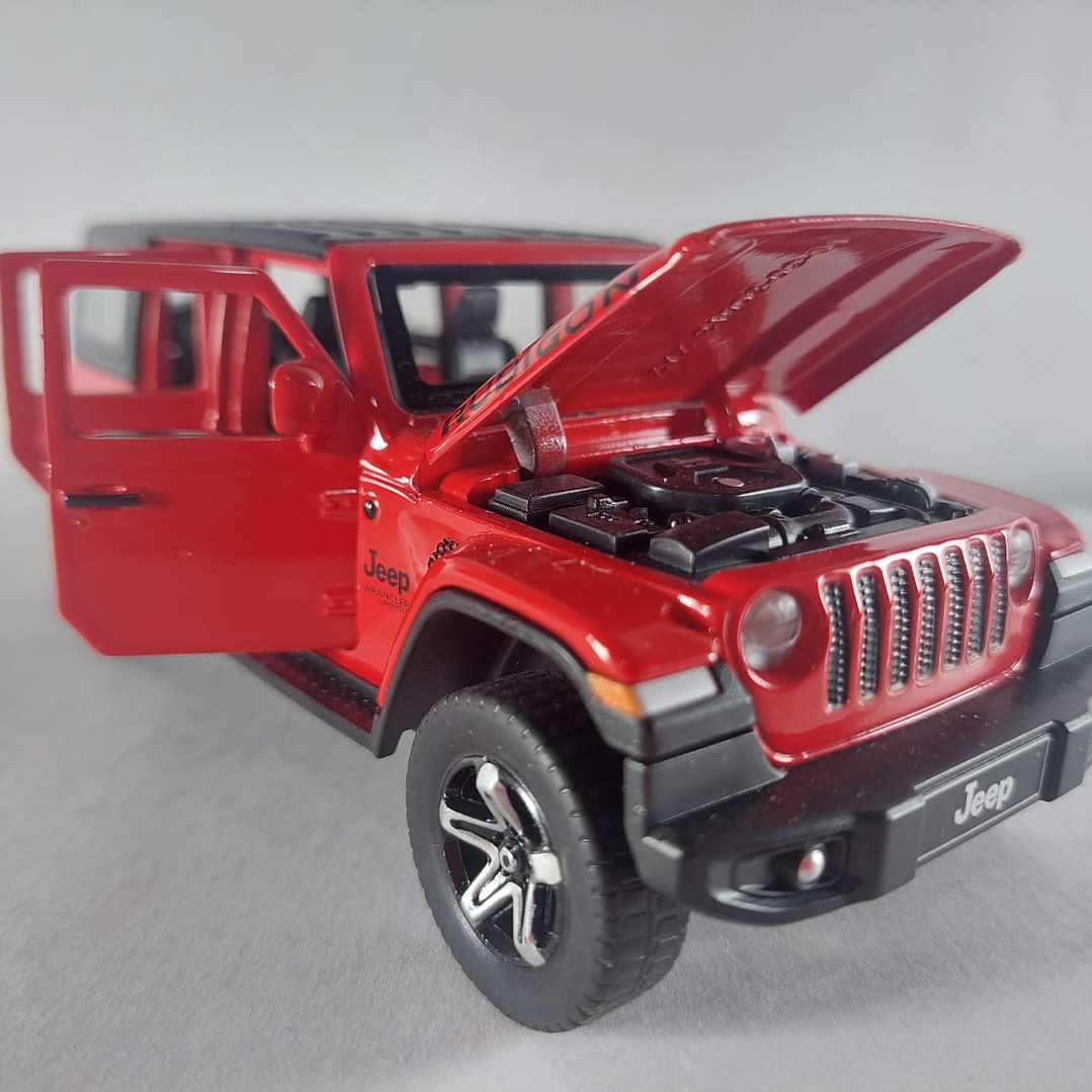 Jeep  RUBICON blanco 4P Escala 1-32 CHIYUAN LEDS 1