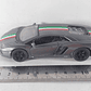 LAMBORGHINI AVENTADOR  1/36 gris MARCA kinsmart BANDERA - Miniatura 6