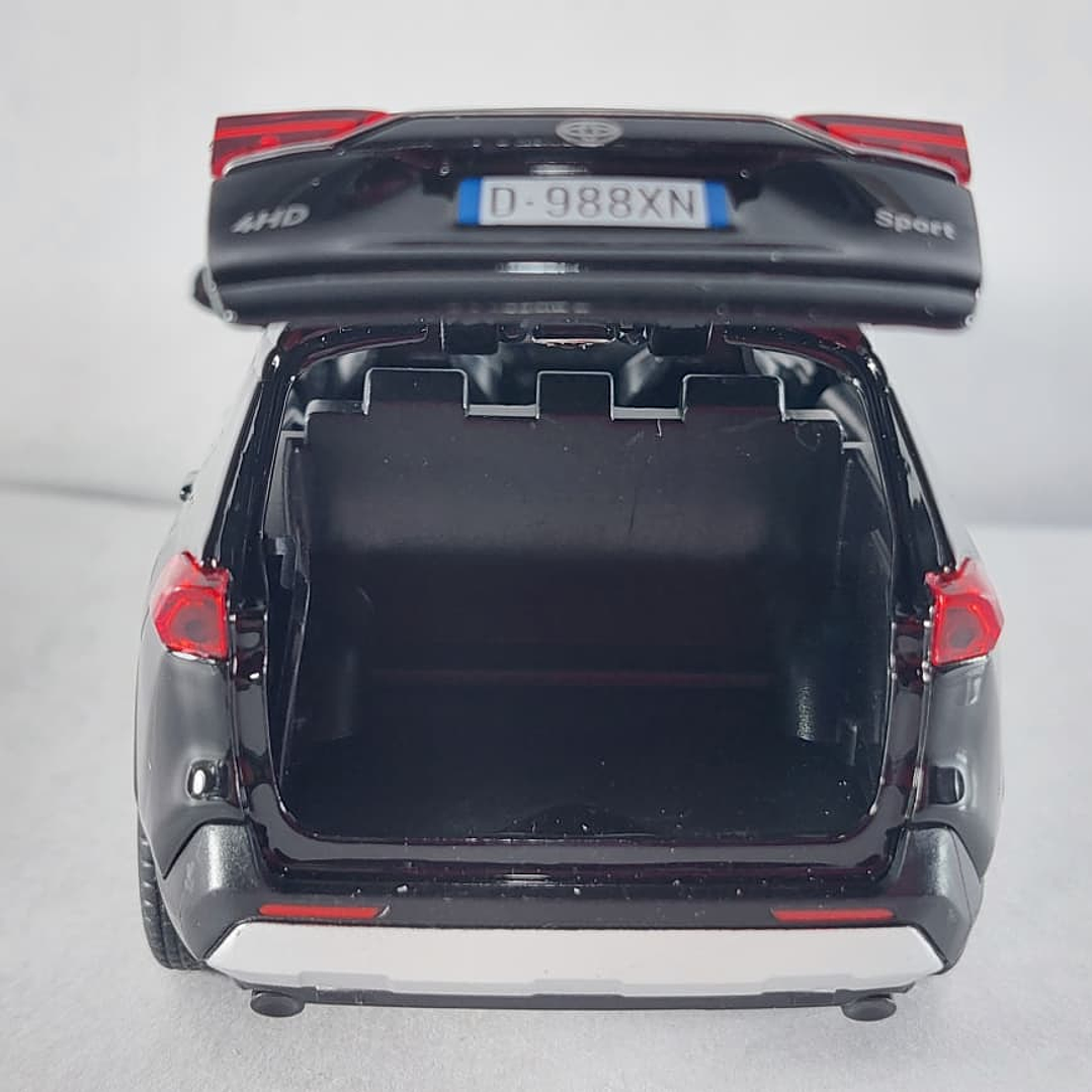 Toyota RAV4 ,negra Escala 1/32  6
