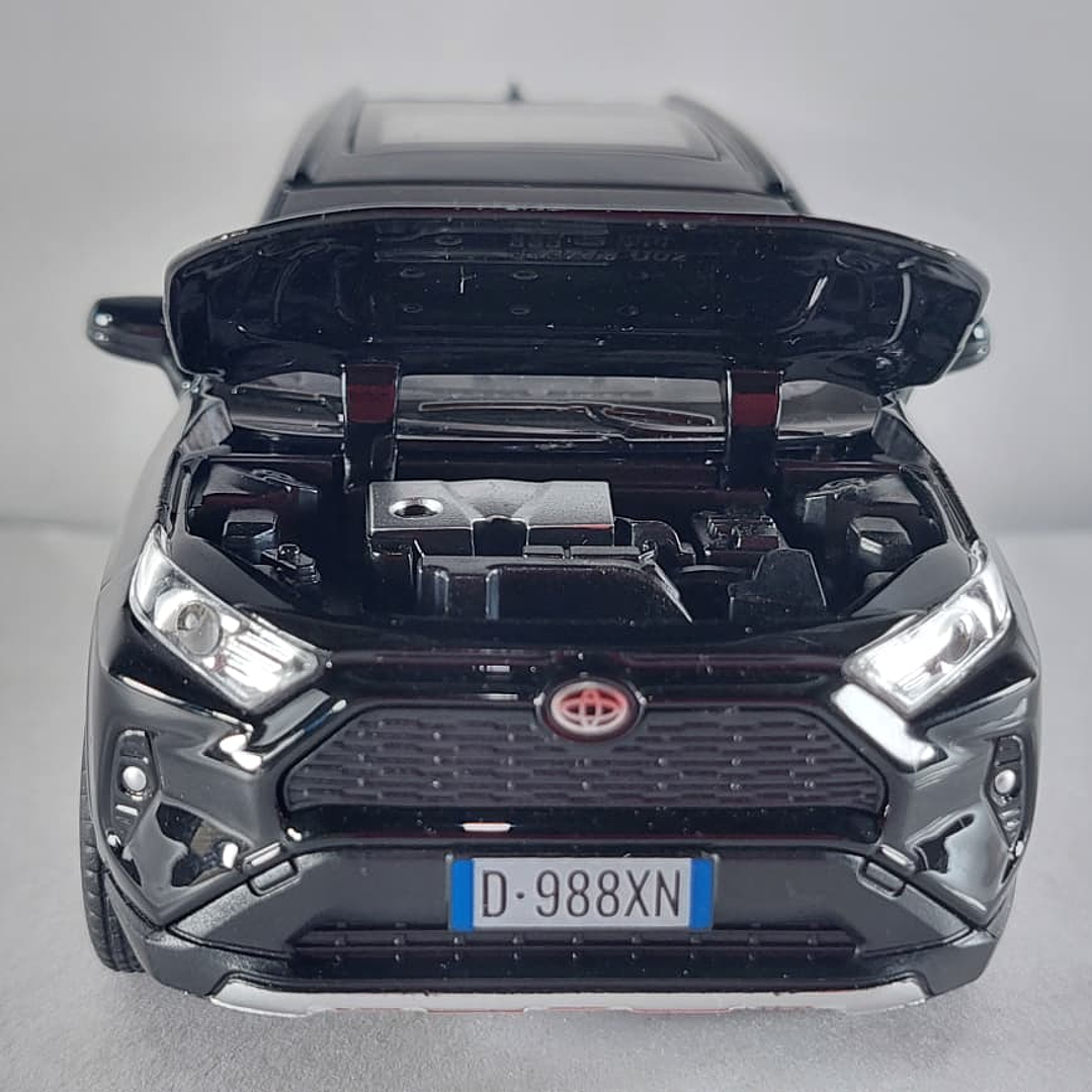 Toyota RAV4 ,negra Escala 1/32  7