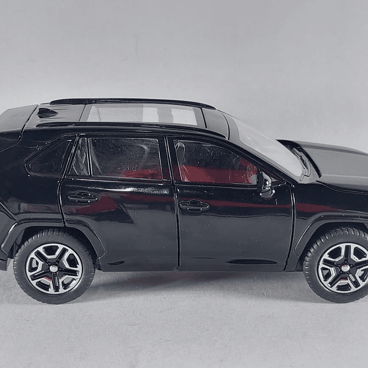Toyota RAV4 ,negra Escala 1/32  8