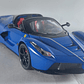 Ferrari LaFerrari  aperta AZUL, Escala 1/24 leds - Miniatura 1