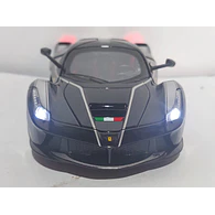Ferrari LaFerrari NEGRO Escala 1/24 leds