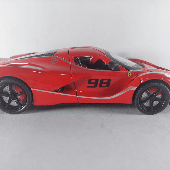 Ferrari LaFerrari  aperta ROJO LIVERY Escala 1/24 1