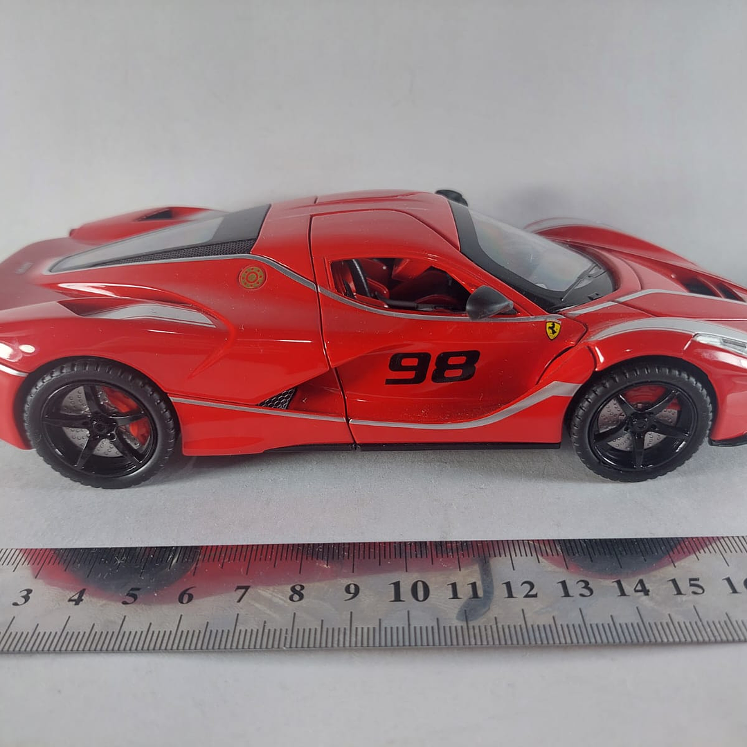 Ferrari LaFerrari  aperta ROJO LIVERY Escala 1/24 5