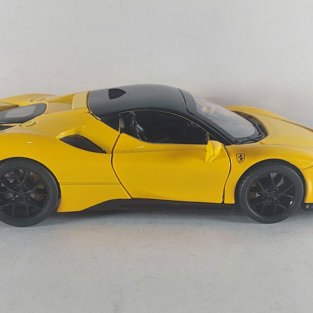 Ferrari SF 90, AMARILLO Escala 1/32, Marca CHINA  5
