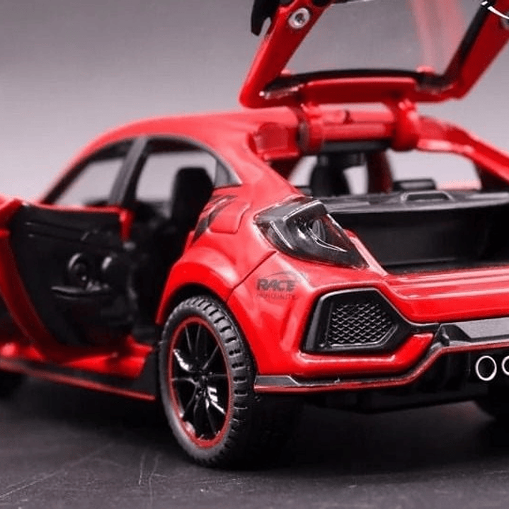 Honda Civic Type R WRC, Double horses,  1-32 4