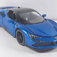 Ferrari SF 90, AZUL Escala 1/32, Marca CHINA - - Miniatura 4