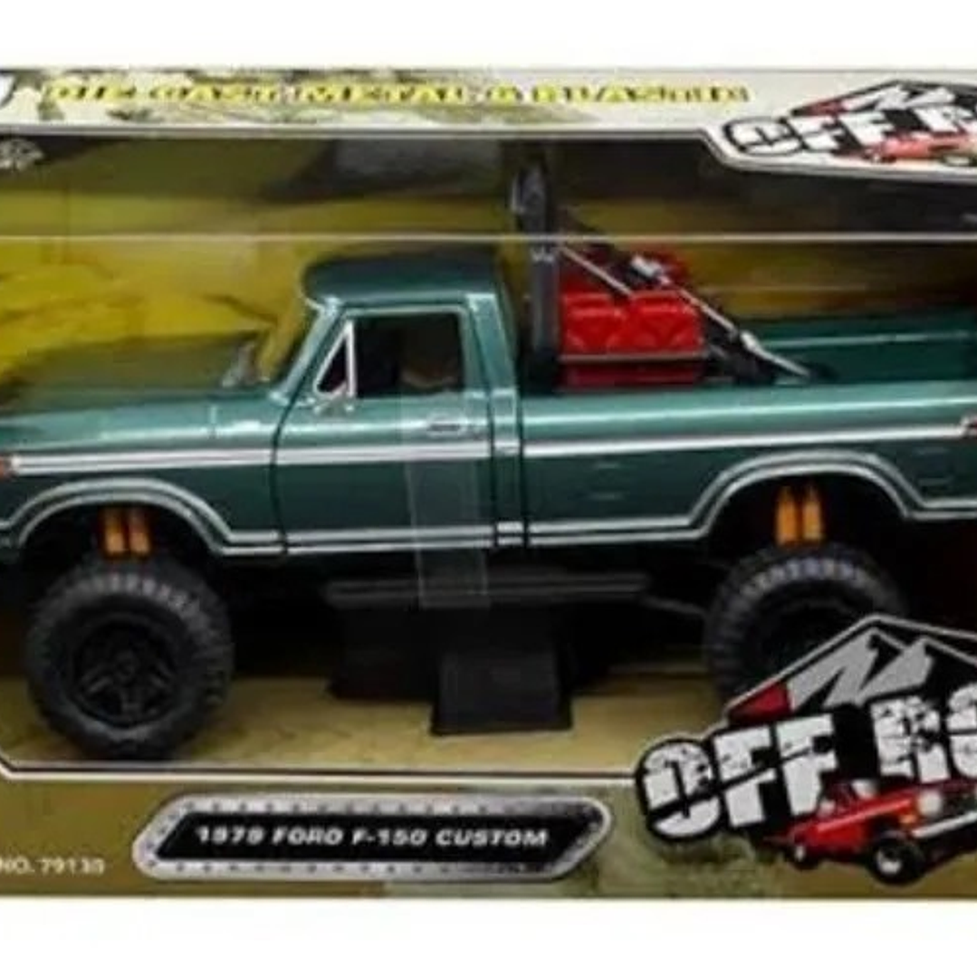 Ford F 150 1979 CUSTOM, Motor Max, Escala 1-24 2