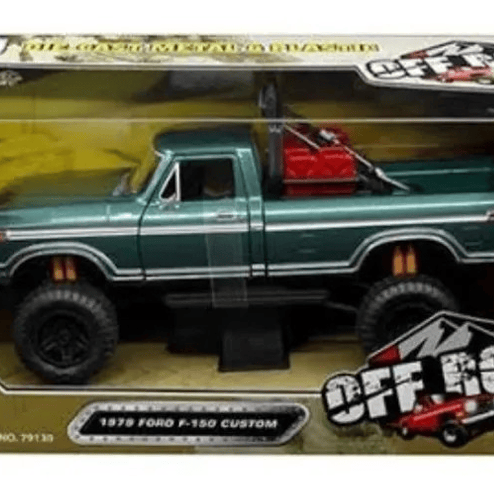 Ford F 150 1979 CUSTOM, Motor Max, Escala 1-24 2