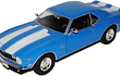 Chevrolet Camaro Z28 1968 AZUL WELLY ESCALA 1/24