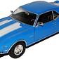 Chevrolet Camaro Z28 1968 AZUL WELLY ESCALA 1/24 - Miniatura 2