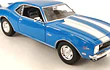 Chevrolet Camaro Z28 1968 AZUL WELLY ESCALA 1/24