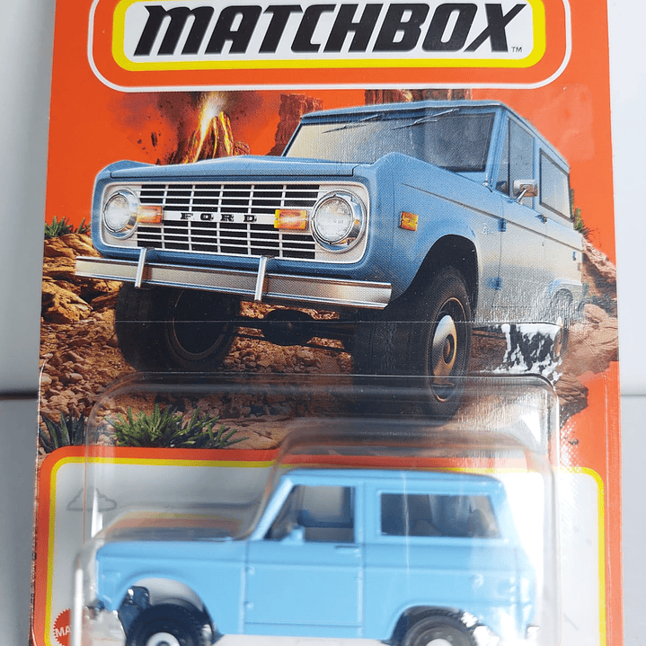 FORD BRONCO 1970, Matchbox, Escala 1-64 2