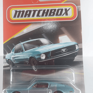 FORD MUSTANG FASTBACK 1968 MATCHBOX Escala 1-64