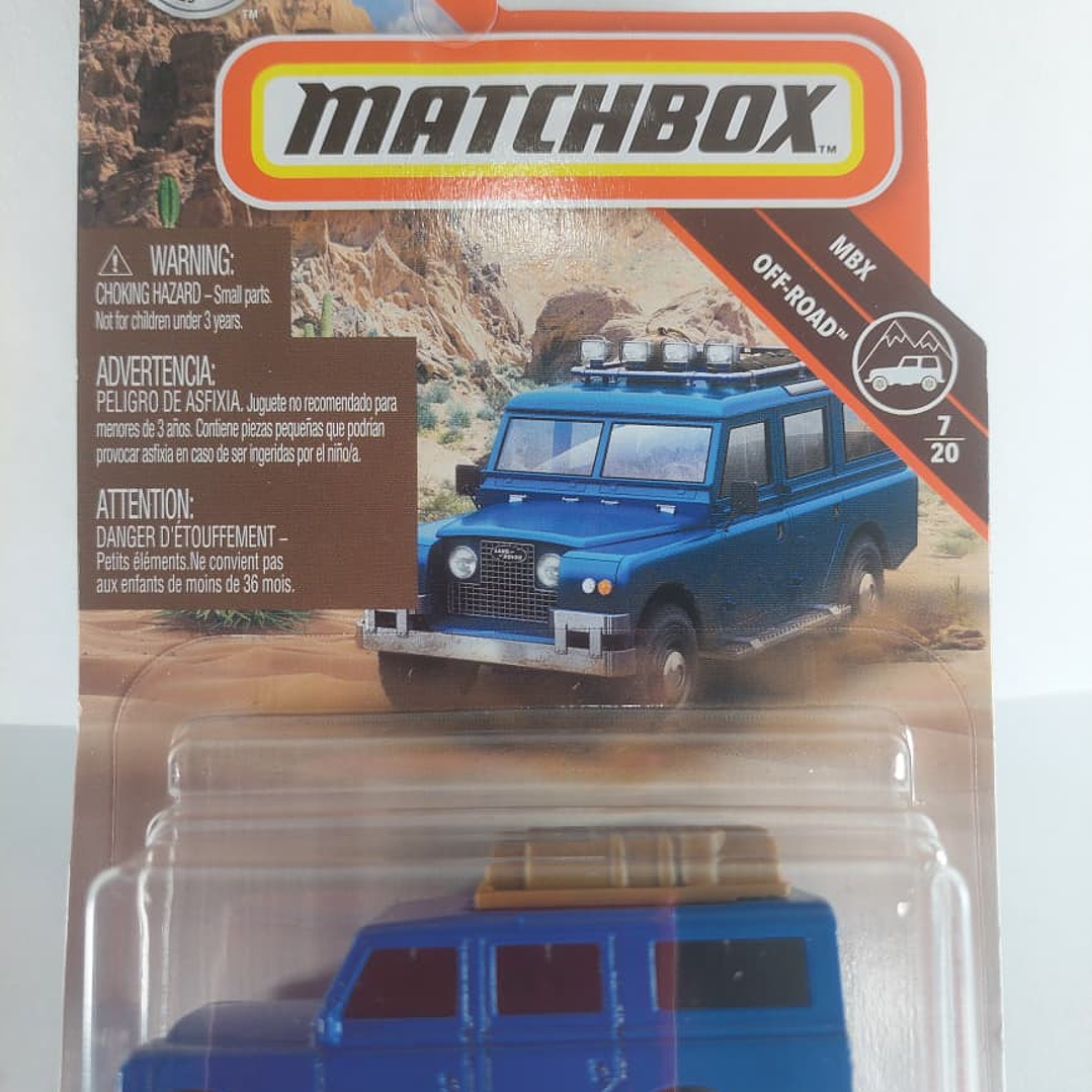 Land Rover Generacion II 1969, Escala 1-64, matchbox 1