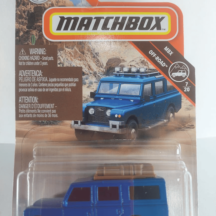 Land Rover Generacion II 1969, Escala 1-64, matchbox 1