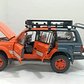TOYOTA LC80, MARCA CHE ZHI, ESCALA 1/24 NARANJA - Miniatura 4