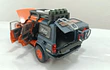 TOYOTA LC80, MARCA CHE ZHI, ESCALA 1/24 NARANJA