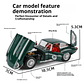 Jaguar E TYPE, Escala 1/24 MARCA CHINA LEDS - Miniatura 5
