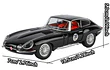 Jaguar E TYPE, NEGRO Escala 1/24 MARCA CHINA LEDS-