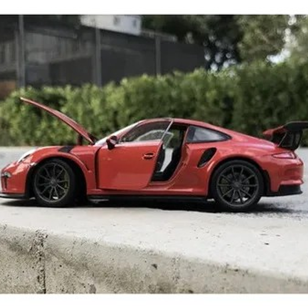 Porsche 911 gt3 RS, welly, Escala 1-24 4