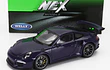 Porsche 911 gt3 RS purpura , welly, Escala 1-24
