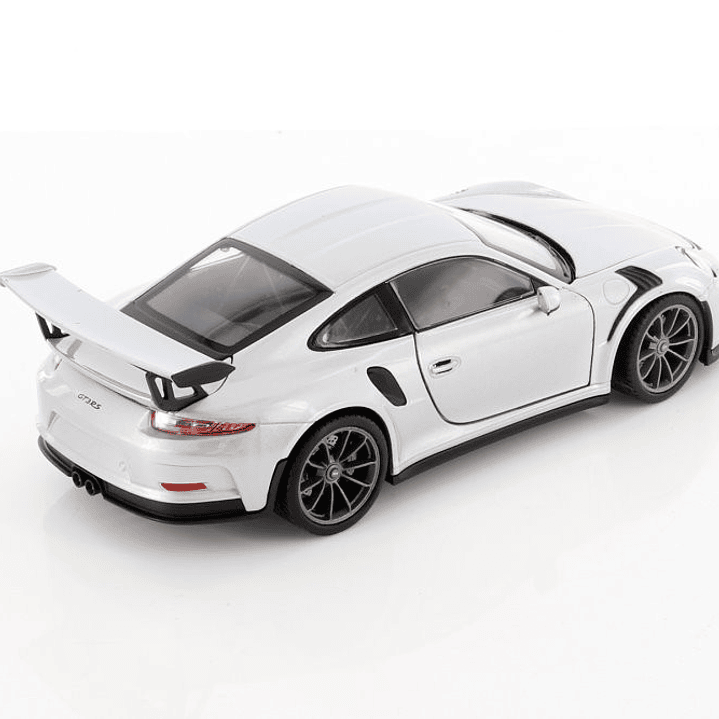 Porsche 911 gt3 RS Plateado , welly, Escala 1-24 4
