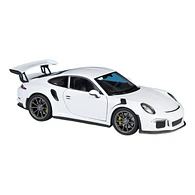 Porsche 911 gt3 RS blanco, welly, Escala 1-24