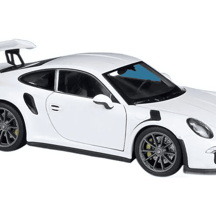 Porsche 911 gt3 RS blanco, welly, Escala 1-24 1