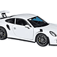 Porsche 911 gt3 RS blanco, welly, Escala 1-24 - Miniatura 1