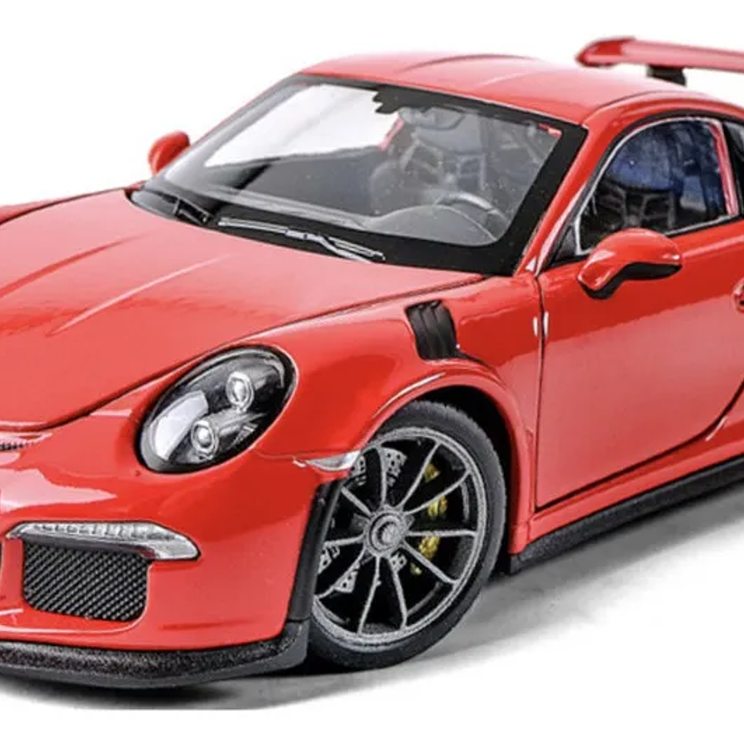 Porsche 911 gt3 RS rojo , welly, Escala 1-24 2