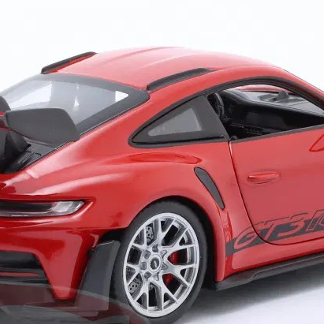 Porsche 911 gt3 RS rojo , welly, Escala 1-24 5