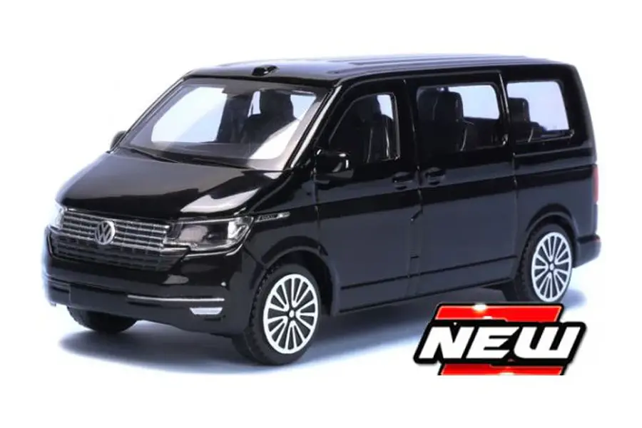 Volkswagen T5 negro marca Cararama, Escala 1:43