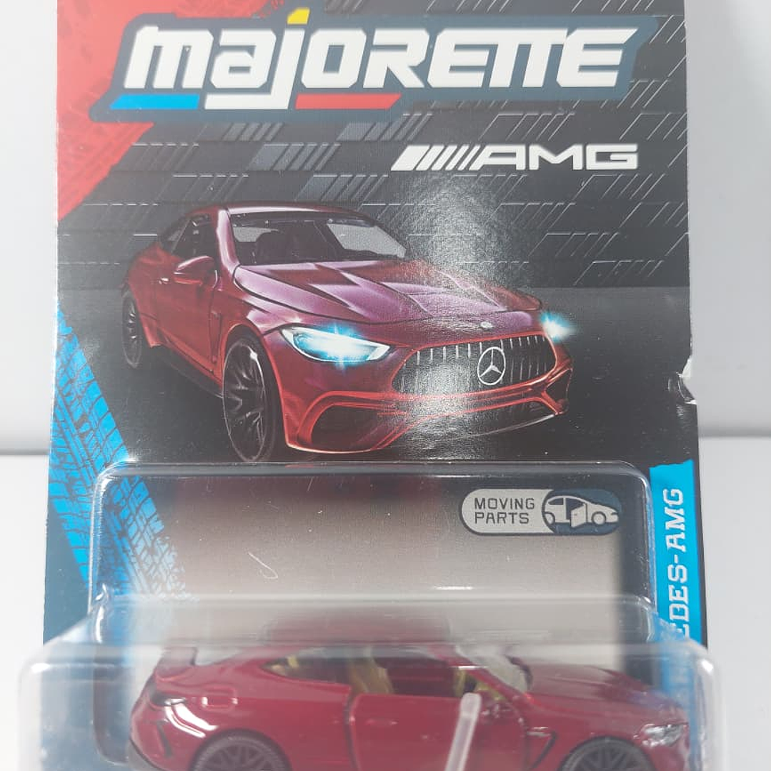 Mercedes Benz AMG CLE 53 ROJO Escala 1/64 Marca Majorette 1