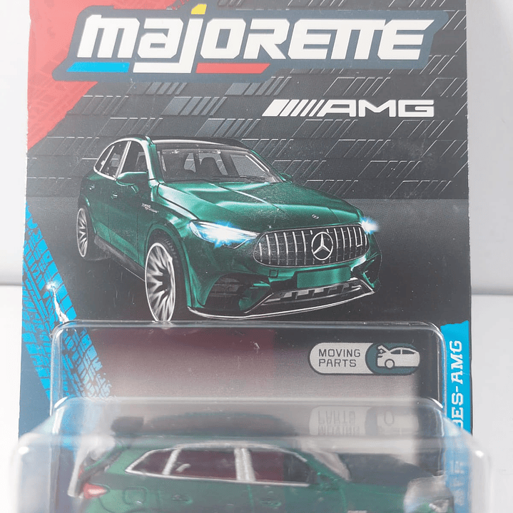 Mercedes Benz AMG A35 VERDE Escala 1/64 Marca Majorette 1