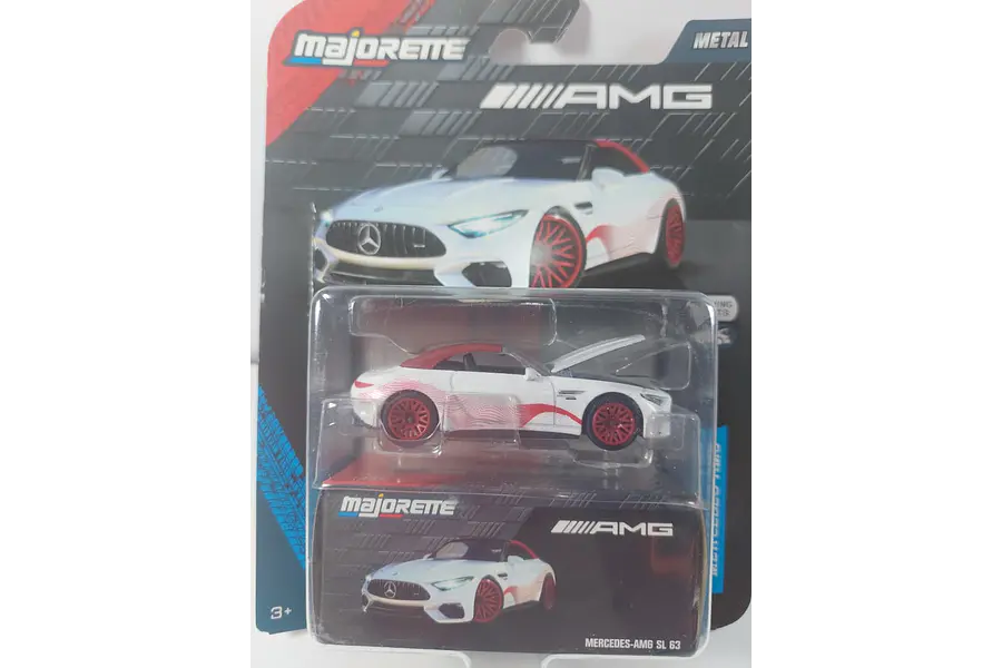 Mercedes Benz AMG SL 63 Escala 1/64 Marca Majorette