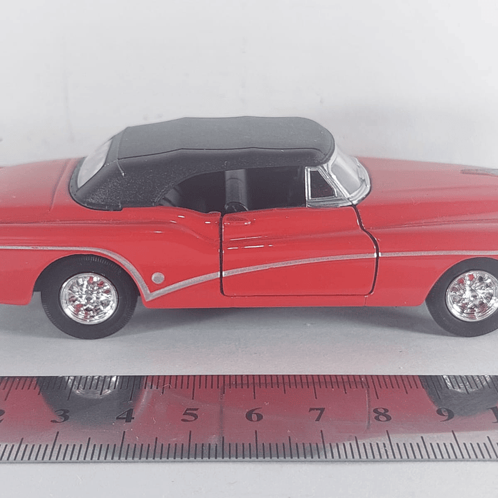 Buick Skylark rojo Escala 1:36 marca welly 5