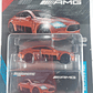 Mercedes Benz AMG CLE 53 NARANJA Escala 1/64 Marca Majorette- - Miniatura 1