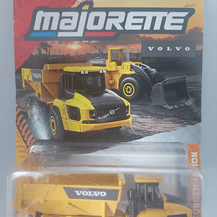 Volqueta Articulada VOLVO , Escala 1:64, Marca MAJORETTE 