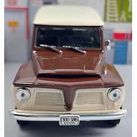 Jeep Willys Rural, Carro A Escala 1/43 Marca Ixo