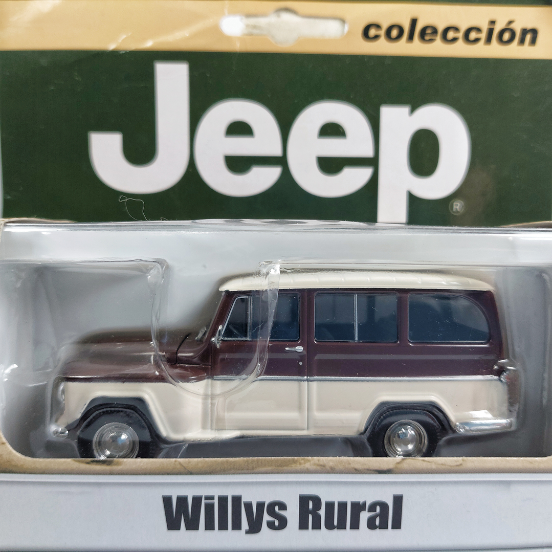 Jeep Willys Rural, Carro A Escala 1/43 Marca Ixo 6