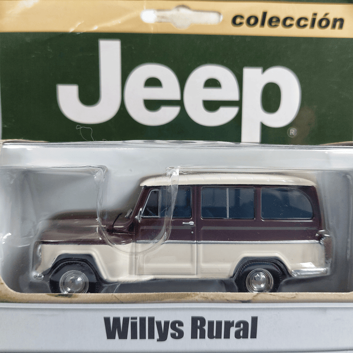 Jeep Willys Rural, Carro A Escala 1/43 Marca Ixo 6