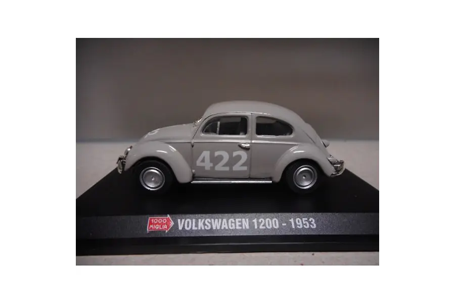 Volkswagen escarabajo 1953 mille Miglia, Ixo, Escala 1-43