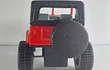 Jeep wrangler Escala 1/32, marca Sunny side ,rojo