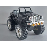 Jeep wrangler Escala 1/32, Negro chino 