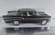 Chevrolet BELAIR 1957 NEGRO  Escala 1:36 marca welly