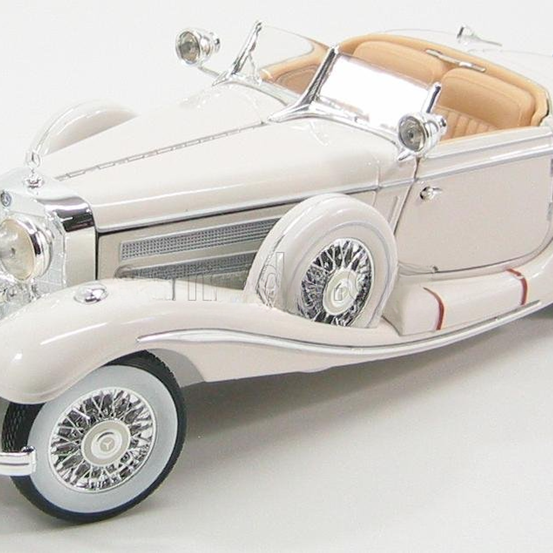Mercedes Benz 500K ROADSTER 1936, Escala 1/18, maisto 1