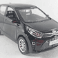 Kia Picanto NEGRO Carro A Escala 1/36 LEDS - Miniatura 3